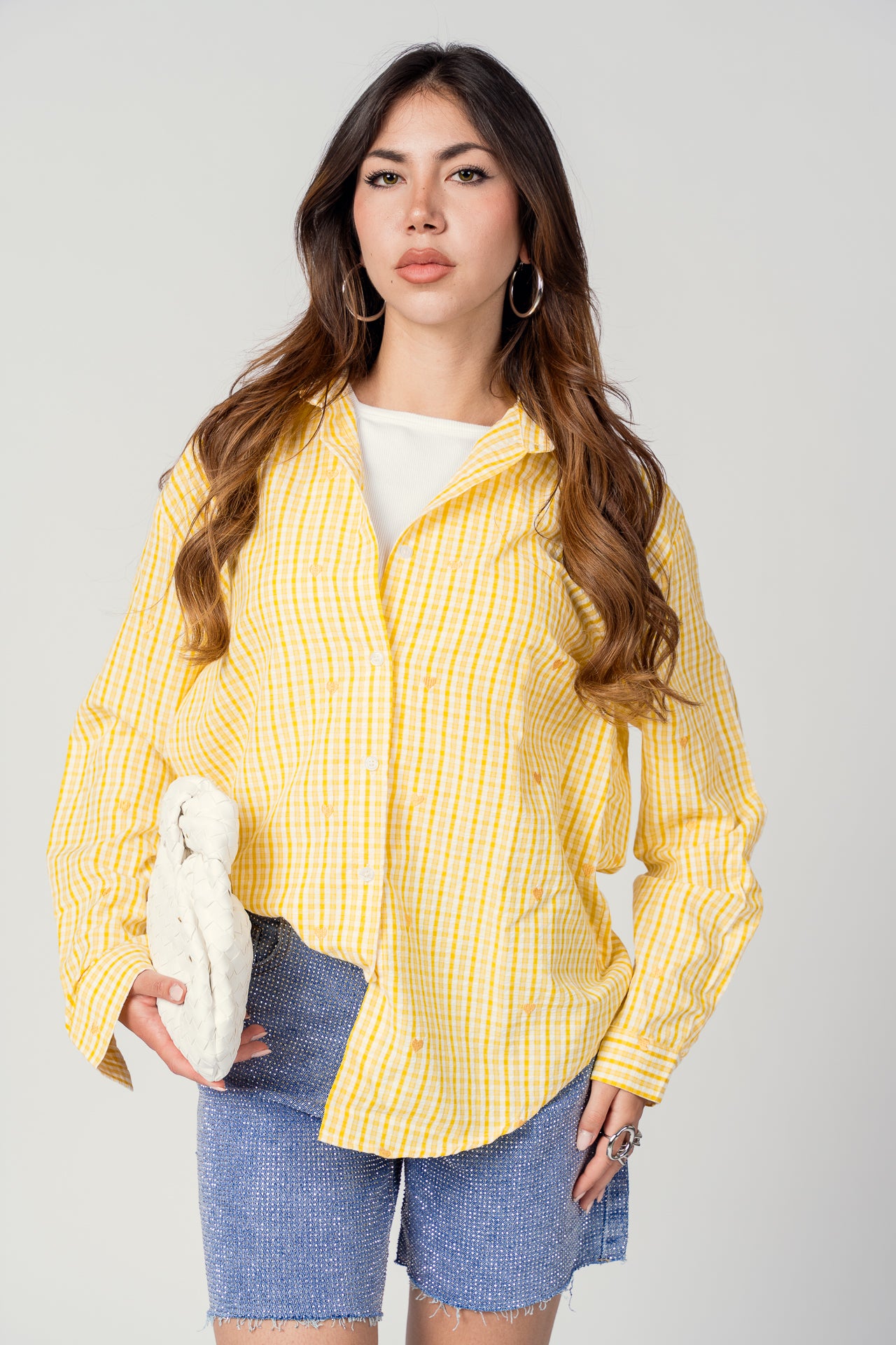 YELLOW HEART SKIRT