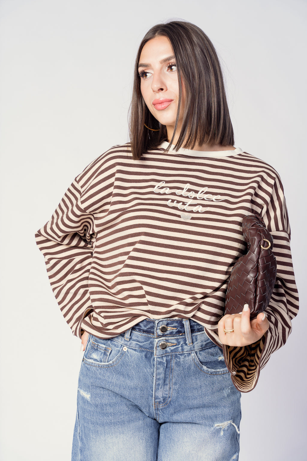 MAGLIA LA DOLCE VITA RIGHE