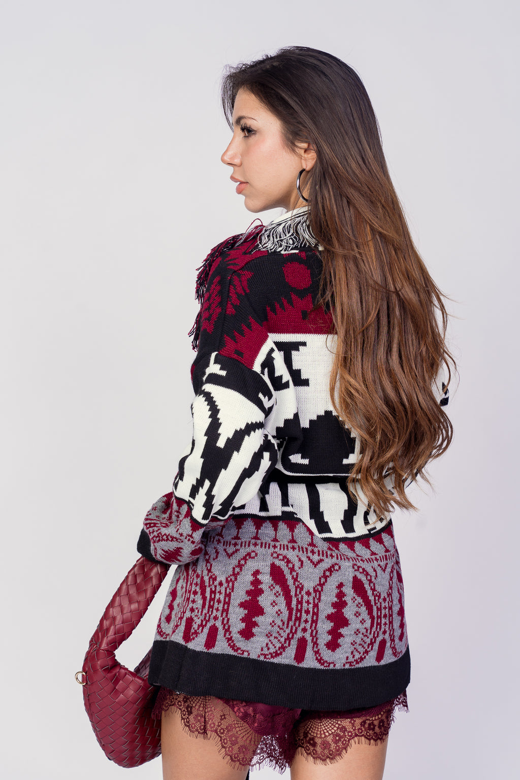 CARDIGAN AZTECO
