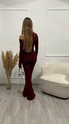 Jumpsuit “Kim” Bordeaux