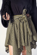 GONNA A CAMICIA LUCY VERDE
