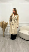 Trench “J adore” Beige