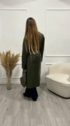 Trench “J adore” Verde Militare