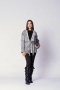 CARDIGAN ATZECO GRIGIO