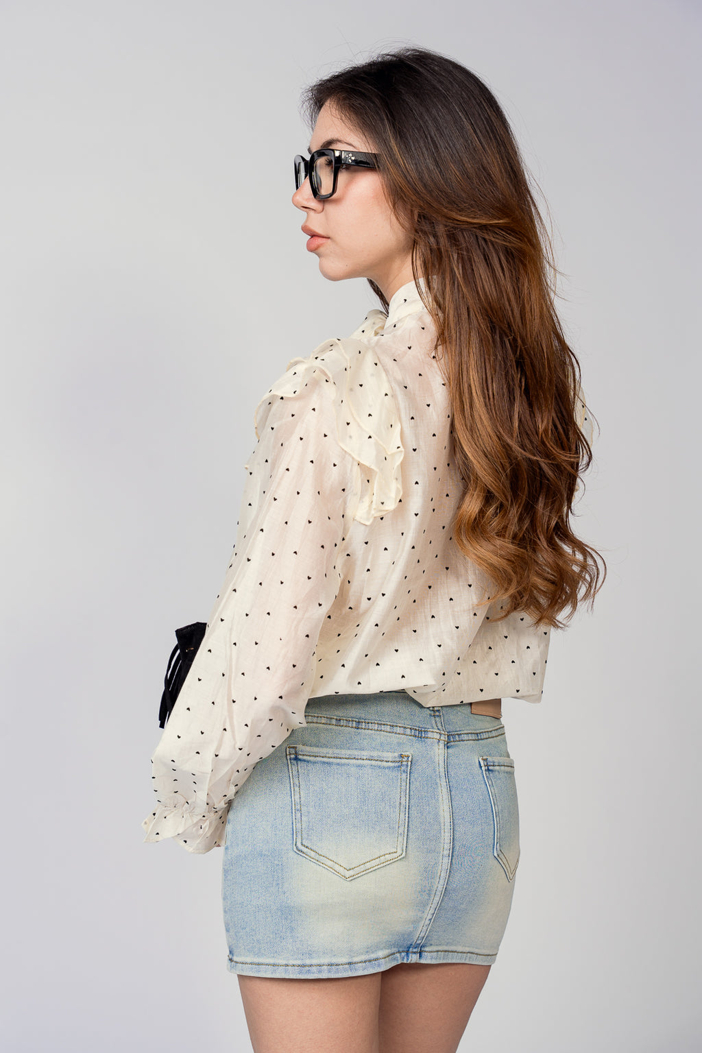 HEART WHITE SHIRT