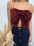 Top Fiocco Bordeaux