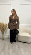 Giacca “Athena” Marrone