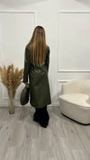 Trench “J adore” Verde Militare