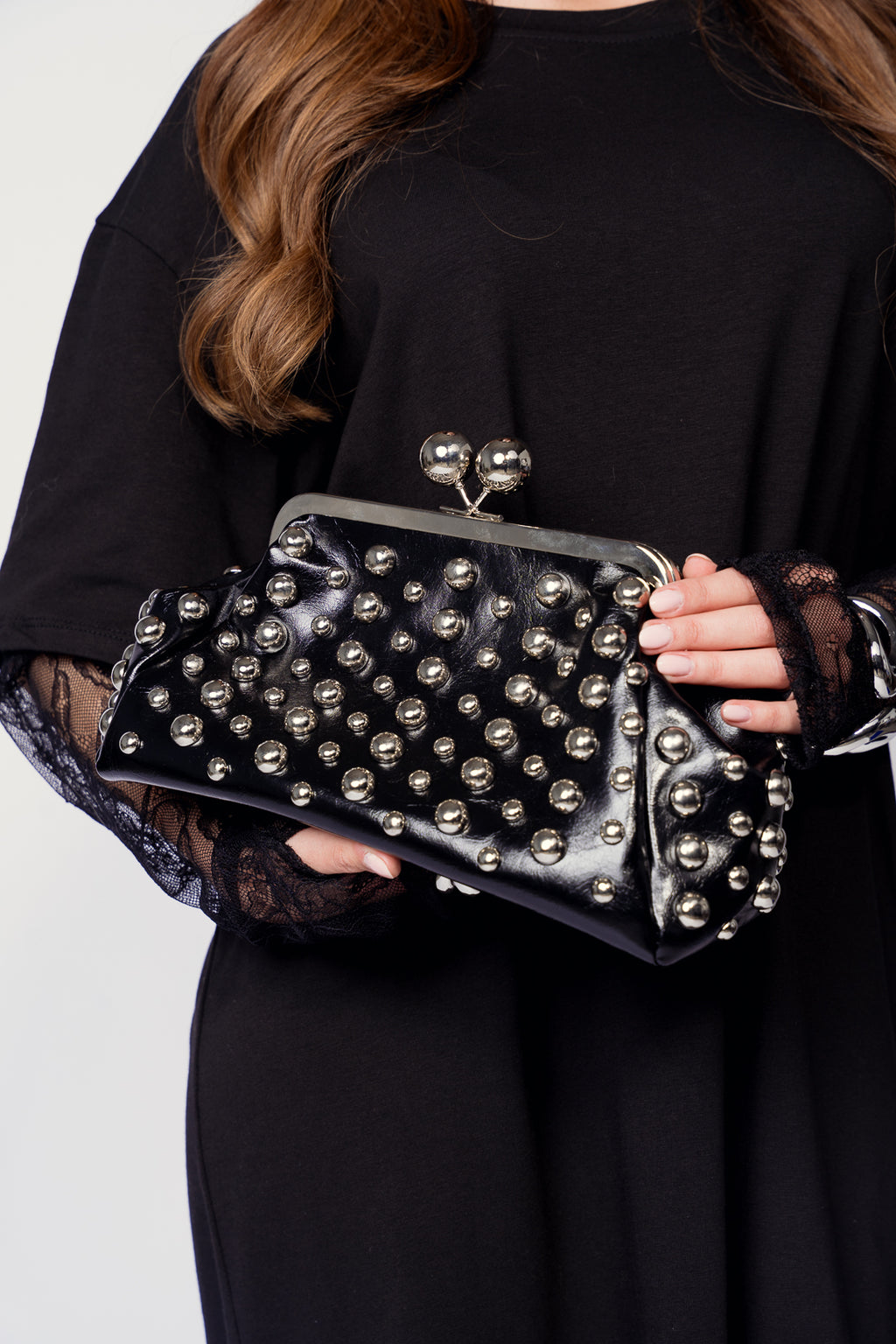 CLUTCH WANDA NERO