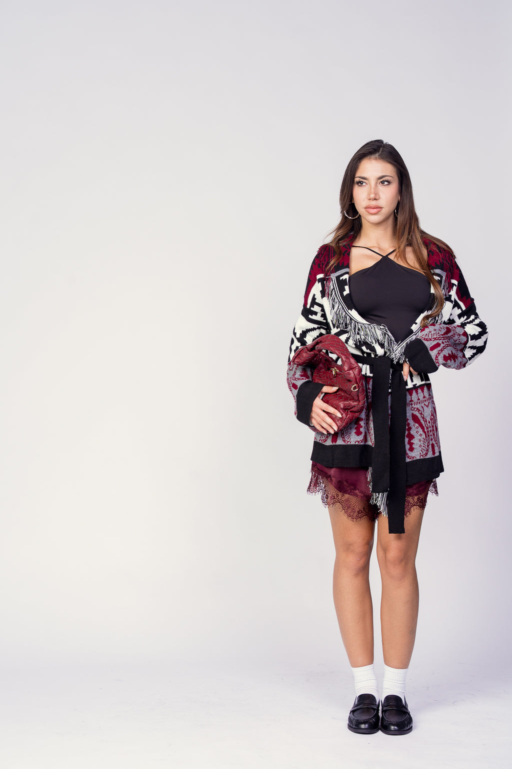 CARDIGAN AZTECO
