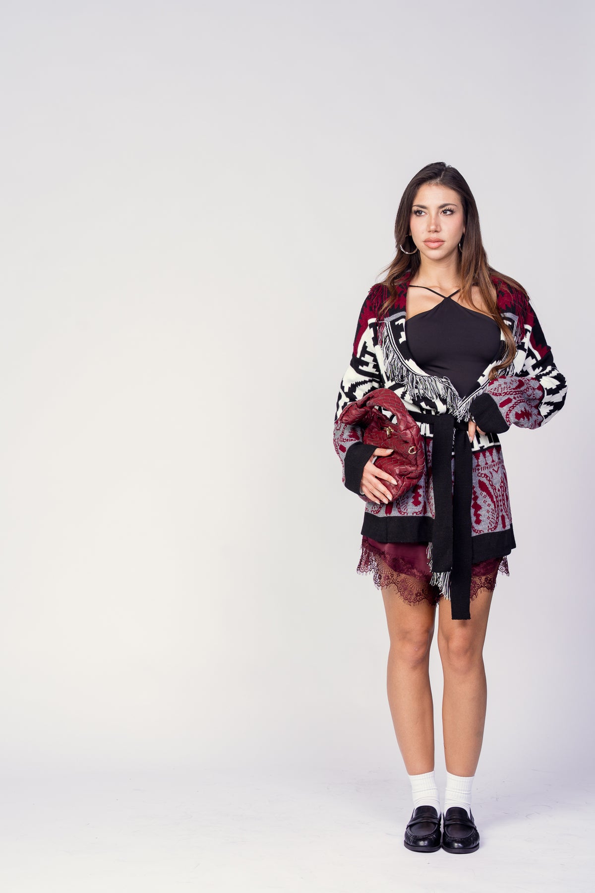 CARDIGAN AZTECO