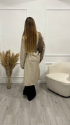 Trench “J adore” Beige