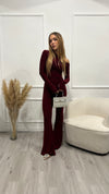 Jumpsuit “Kim” Bordeaux