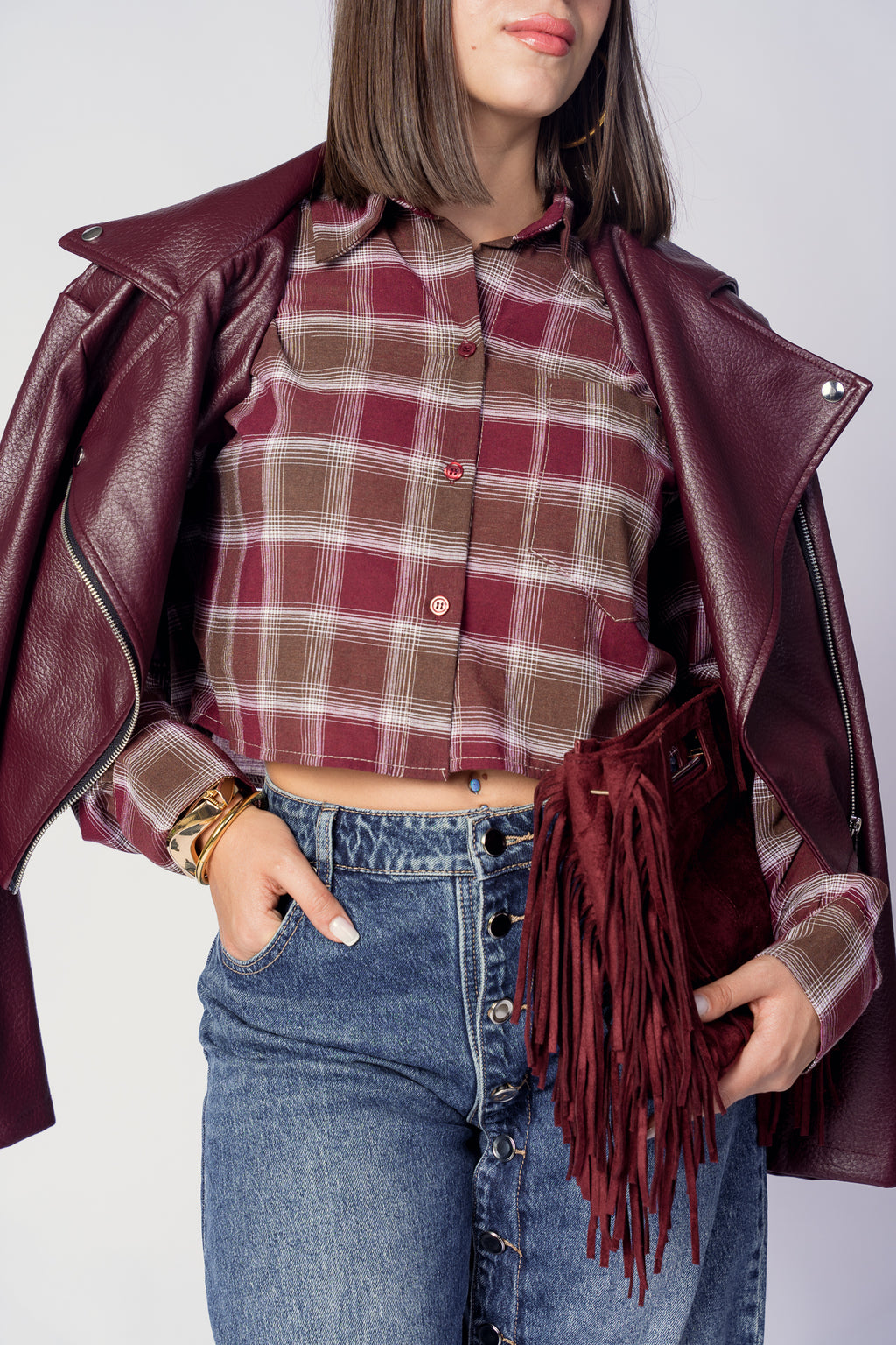 BIKER LOREN BORDEAUX