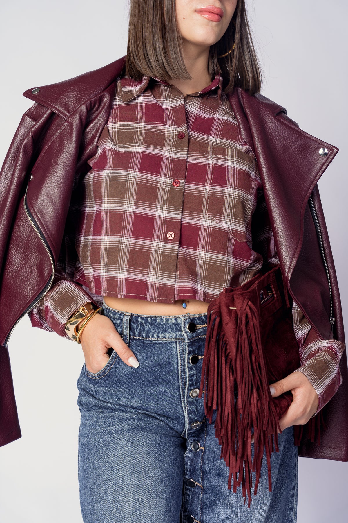 BIKER LOREN BORDEAUX
