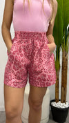 Shorts “Animalier” Rosa