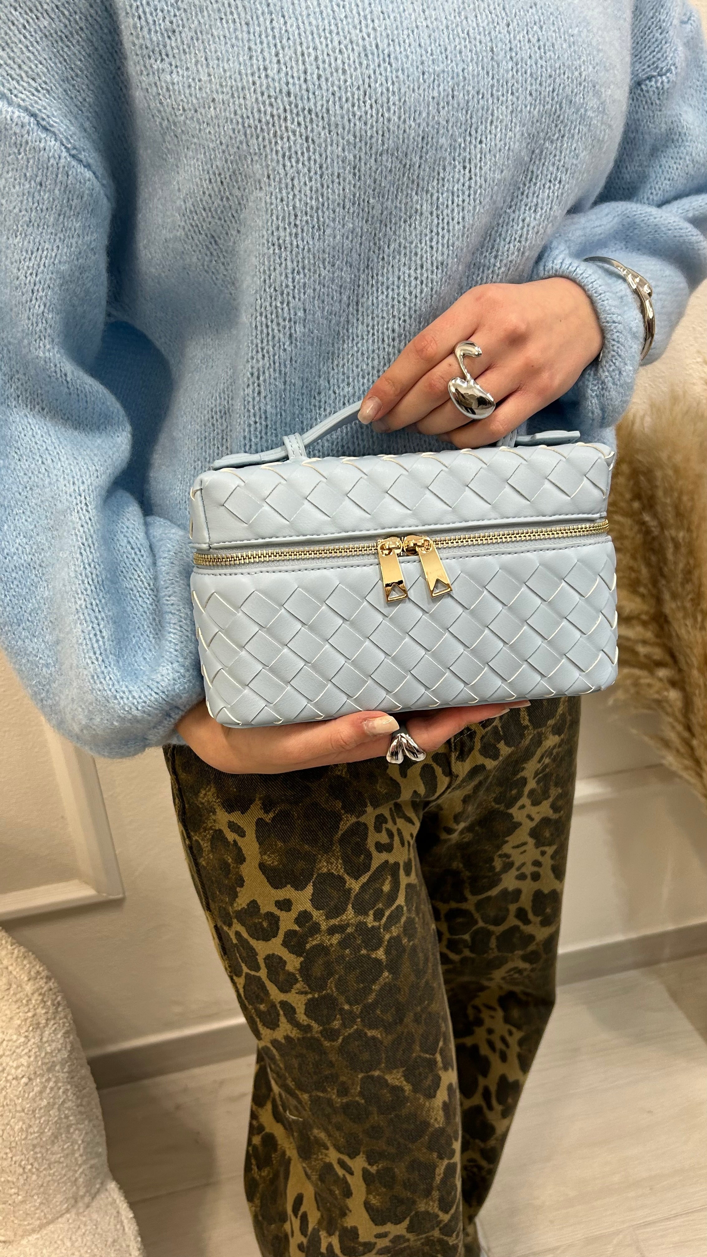 Borsa Bauletto Intreccio