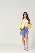 YELLOW HEART SKIRT