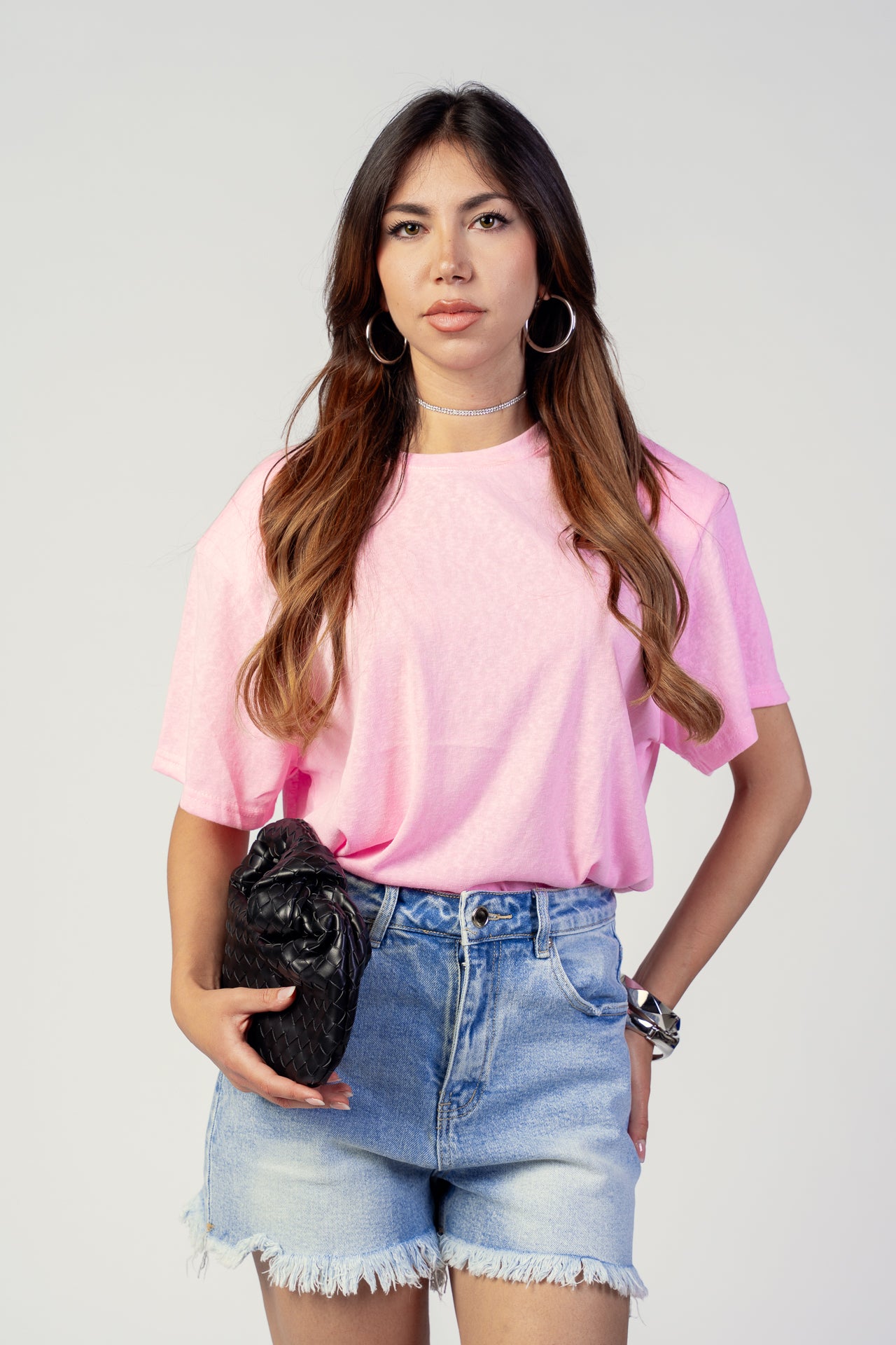 T SHIRT CON SPALLINA IMBOTTITA