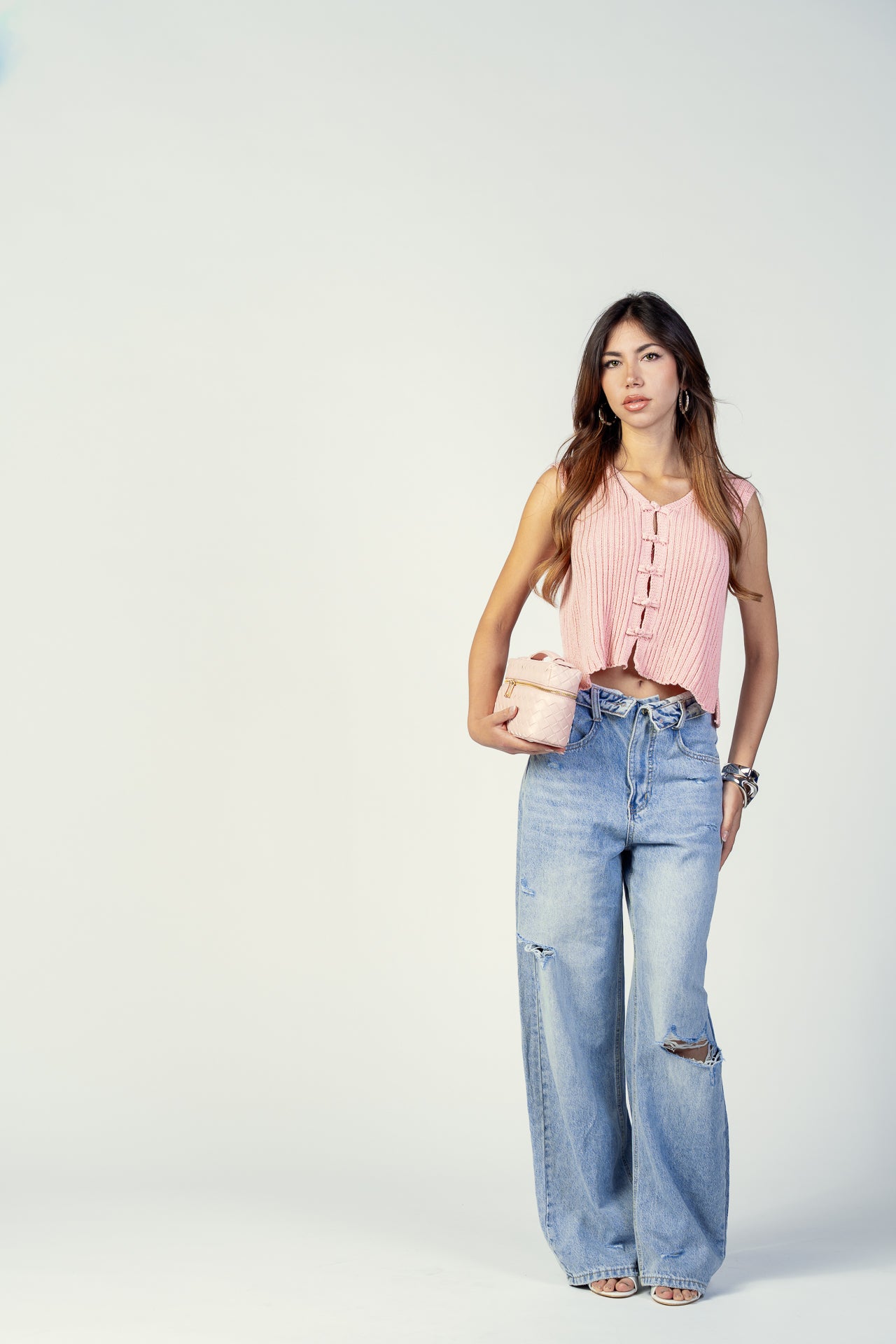GILET JULIENNE ROSA