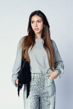 T SHIRT BASIC GRIGIO