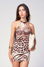 ABITO LUNA ANIMALIER