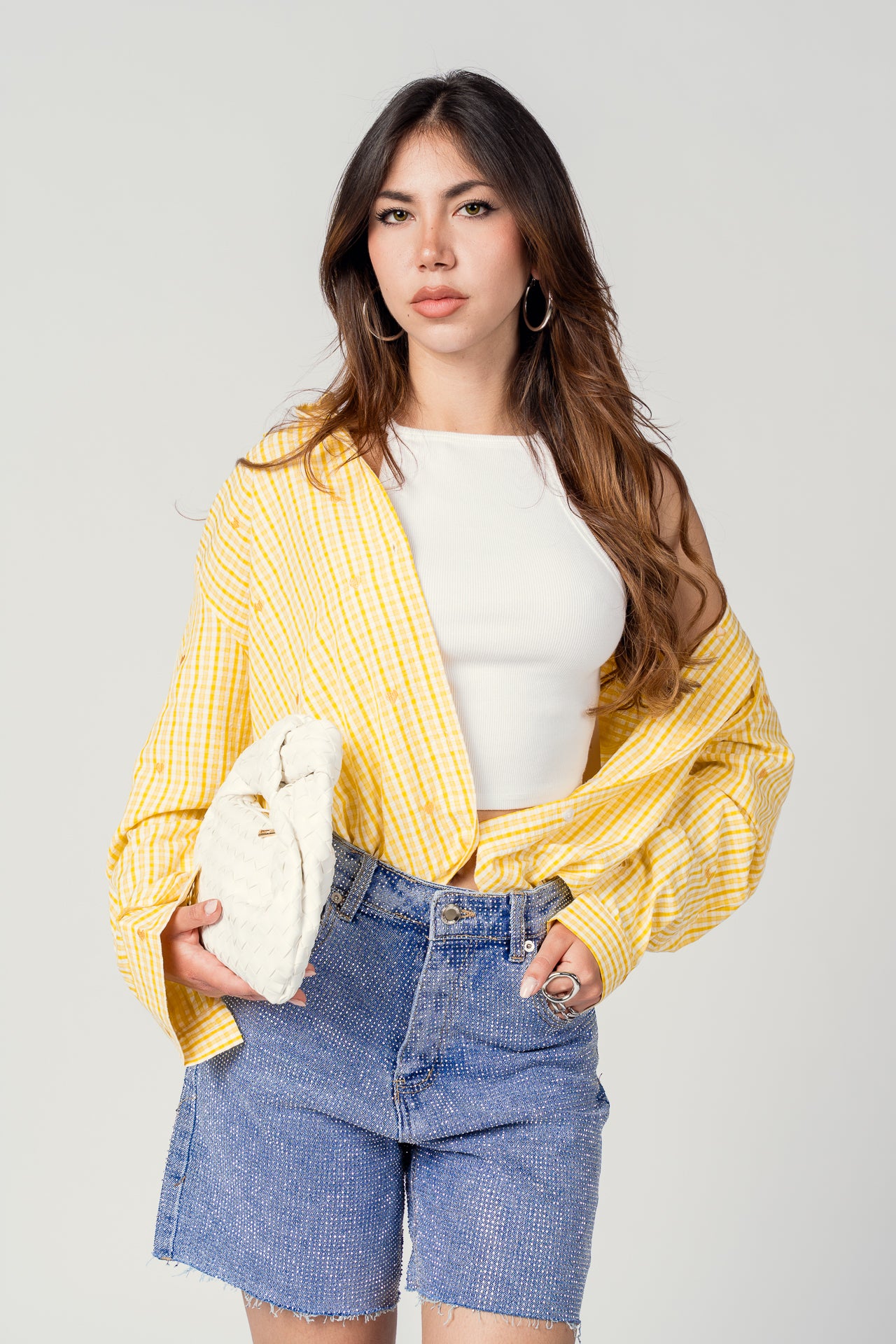 YELLOW HEART SKIRT
