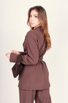 Tailleur Athena Marrone