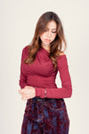 Maglia Kim Bordeaux
