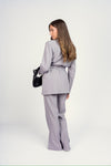 Tailleur Athena Gessato Grigio